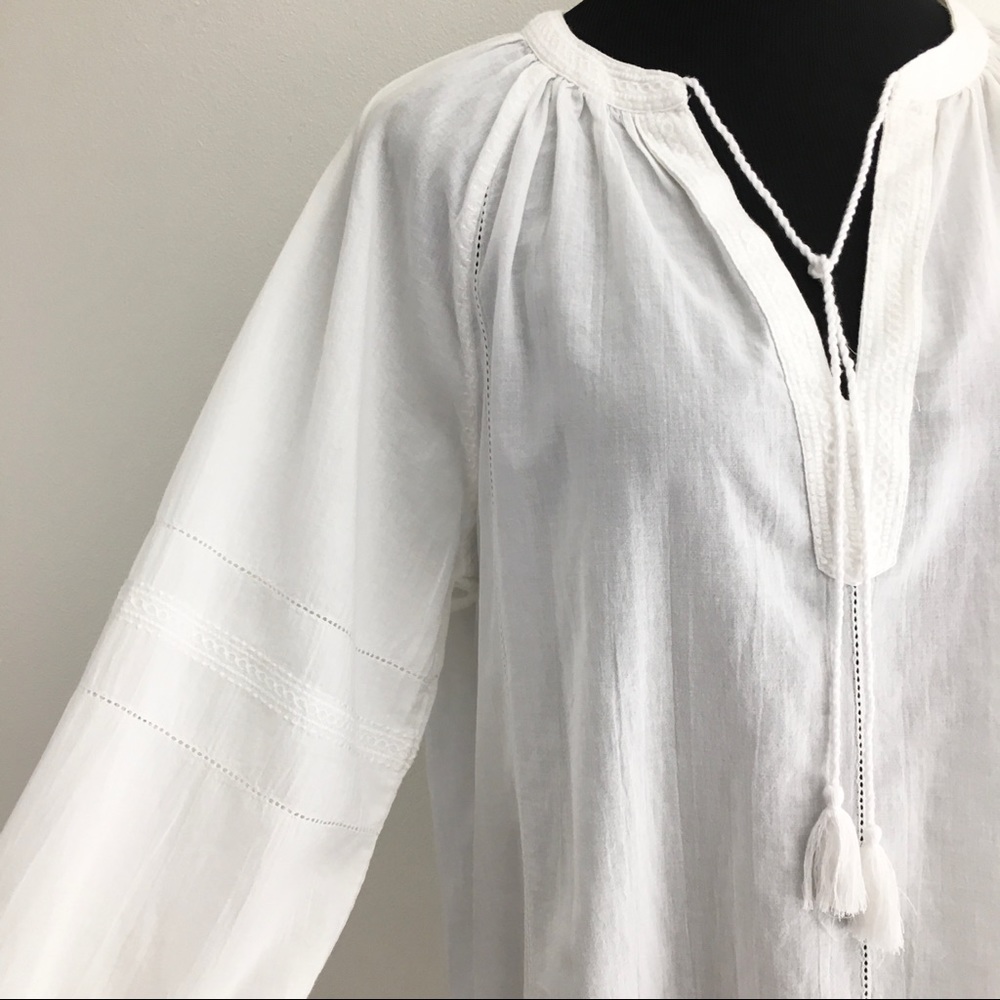 H&M | White Eyelet Dress